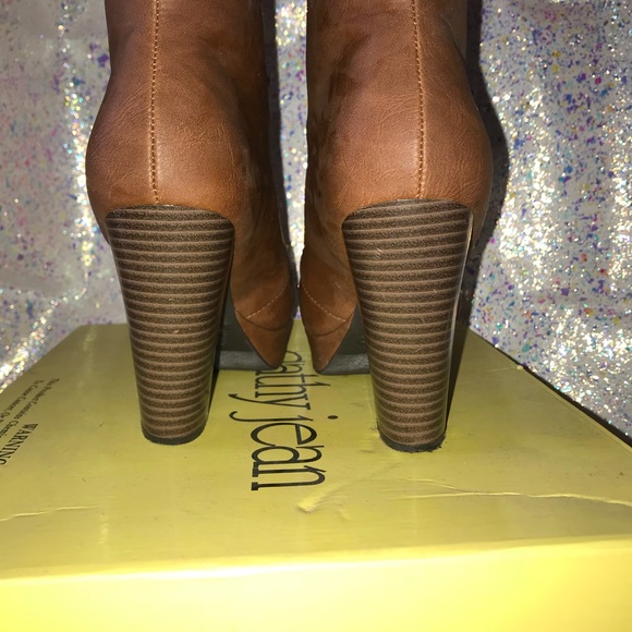 Brown booties from Cathy Jeans size7 - Picture 3 of 8